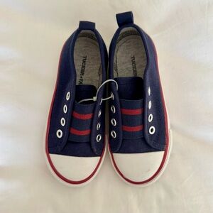 Tucker + Tate Navy and Red Kids Sneakers